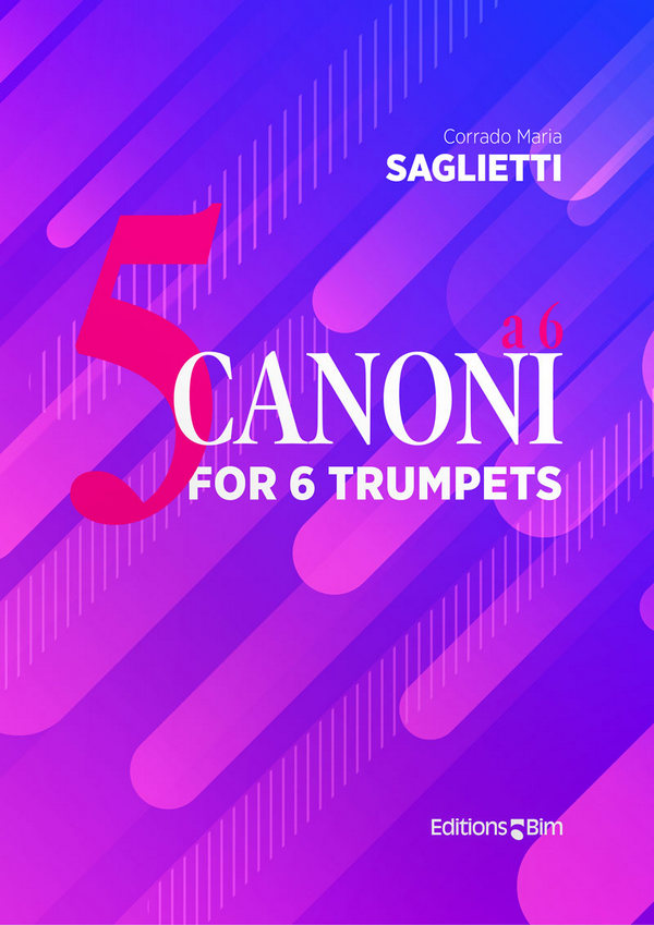 5 Canoni a 6  for 6 trumpets  score and parts