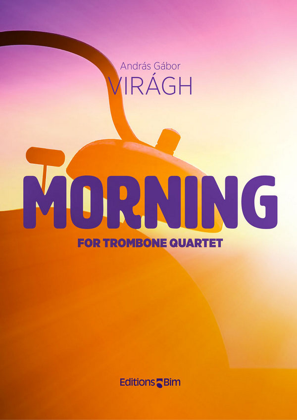 Morning  for trombone quartet  score and parts