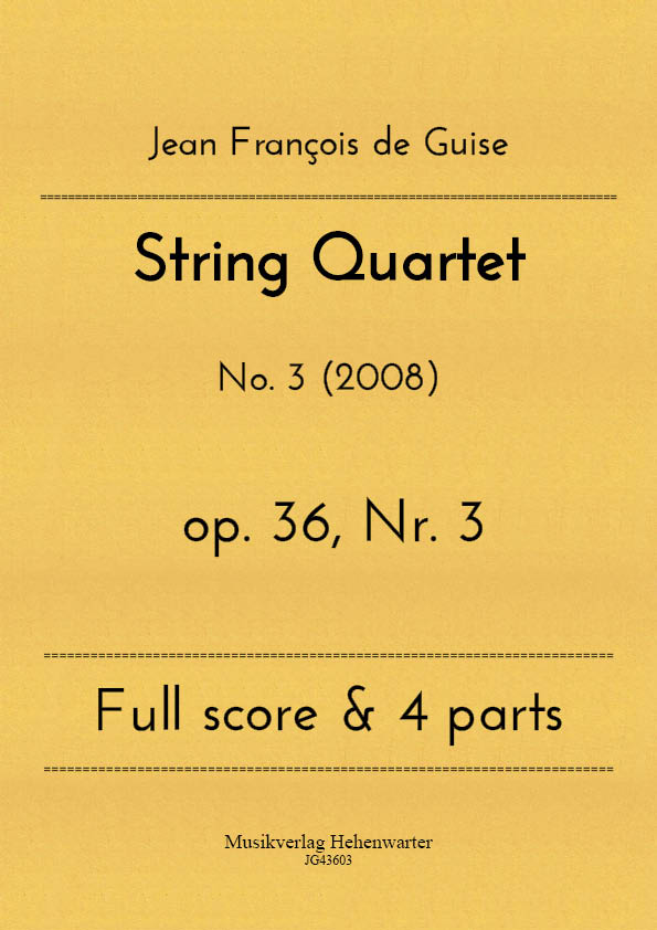 String Quartet op.36 Nr.3