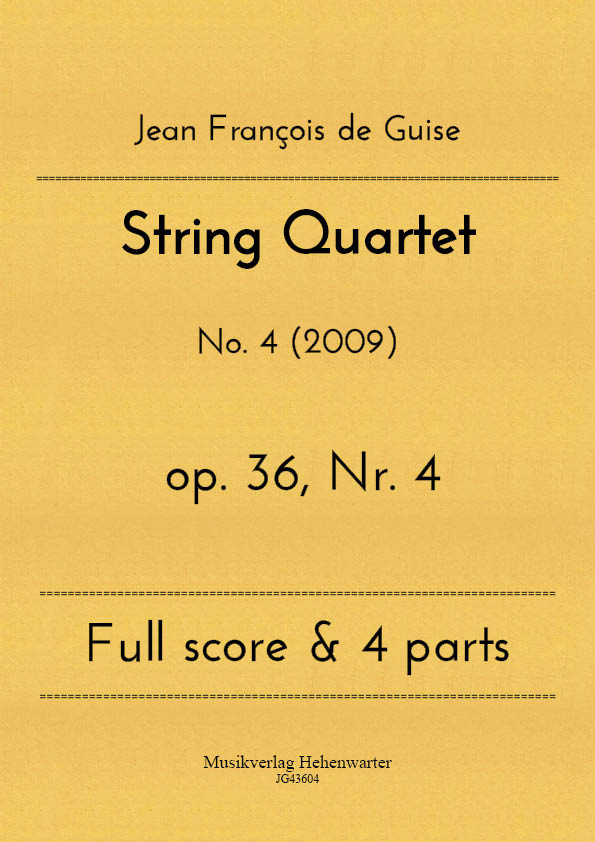 String Quartet op.36 Nr.4