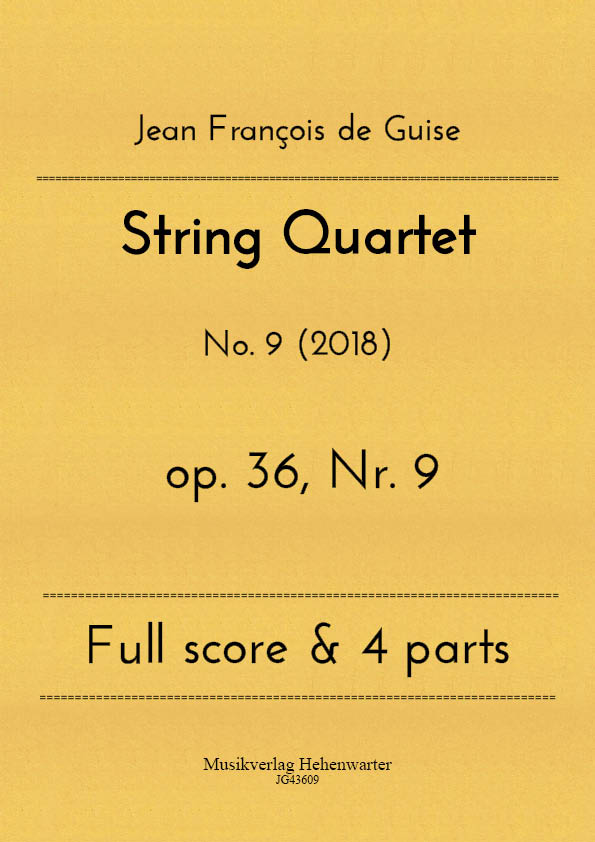 String Quartet op.36 Nr.9