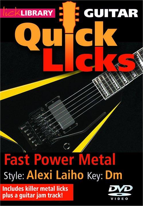 Alexi Laiho_Children Of Bodom, Alexi Laiho Quick Licks - Fast Power Me  Gitarre  DVD
