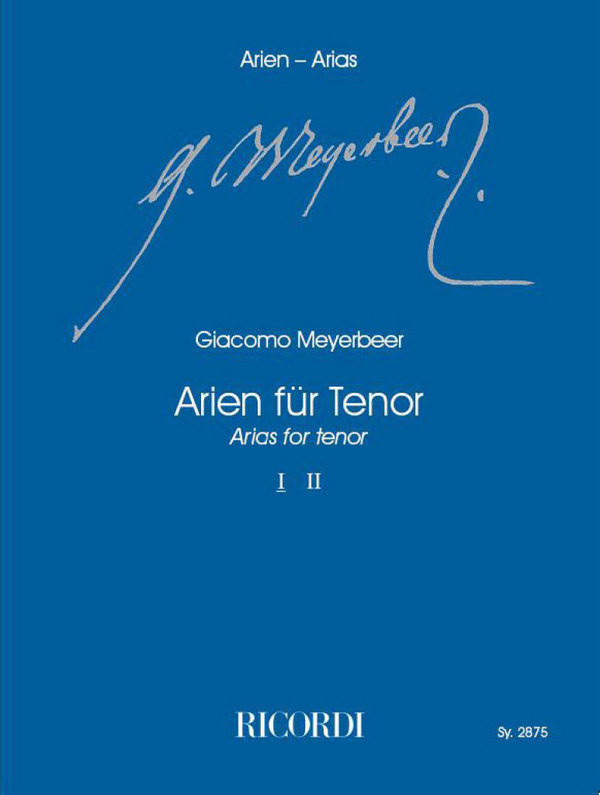 Arien für Tenor Band 1 für Tenor und Klavier    