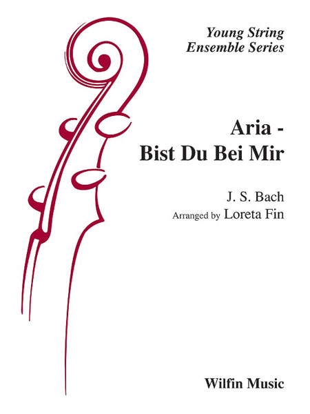 Bist Du Bei Mir (Aria)  for string orchestra  score and parts