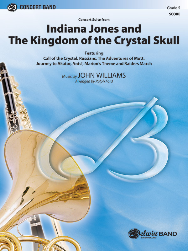 Concert Suite from Indiana Jones  Kimgdom of the Crystal Skull  for orchestra,  score