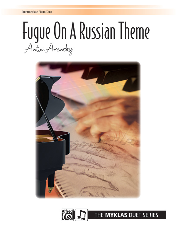 Fugue On A Russian Theme op.34/6  for 2 pianos  