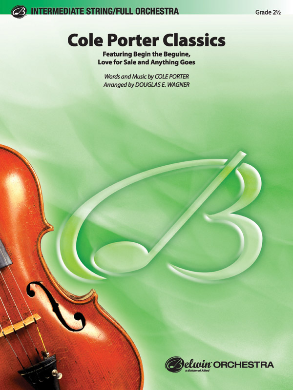 Cole Porter Classics  for string or full orchestra  score and parts