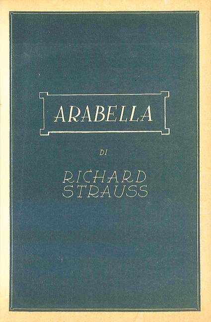 Arabella op.79    Libretto (it)