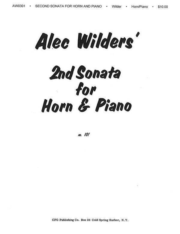 Sonata no.2  for horn and piano  