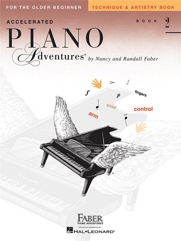 Accelerated Piano Adventures vol.2 - Technique and Artistry  for piano  