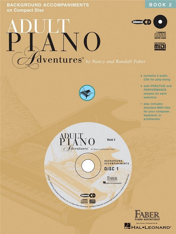 Adult Piano Adventures All-in-One Lesson Book 2 CD  Klavier  CD