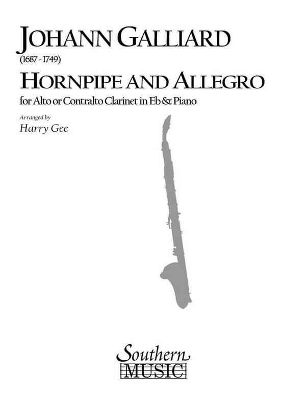 Hornpipe and Allegro  for alto clarinet (bass clarinet) and piano  
