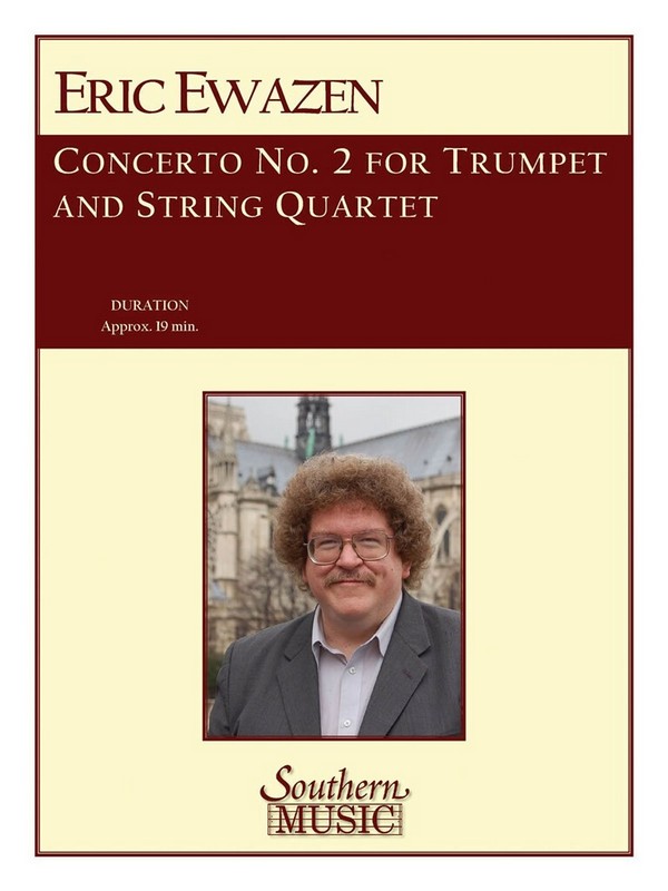 Concerto no.2  for trumpet and string quartet  score and parts