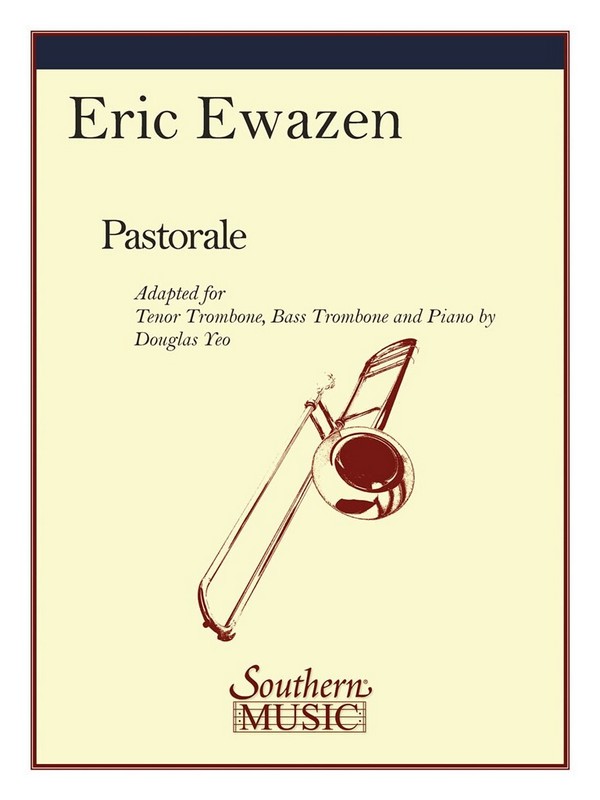 Pastorale for Trombone Duet  for tenor trombone, bass trombone and piano  score and parts
