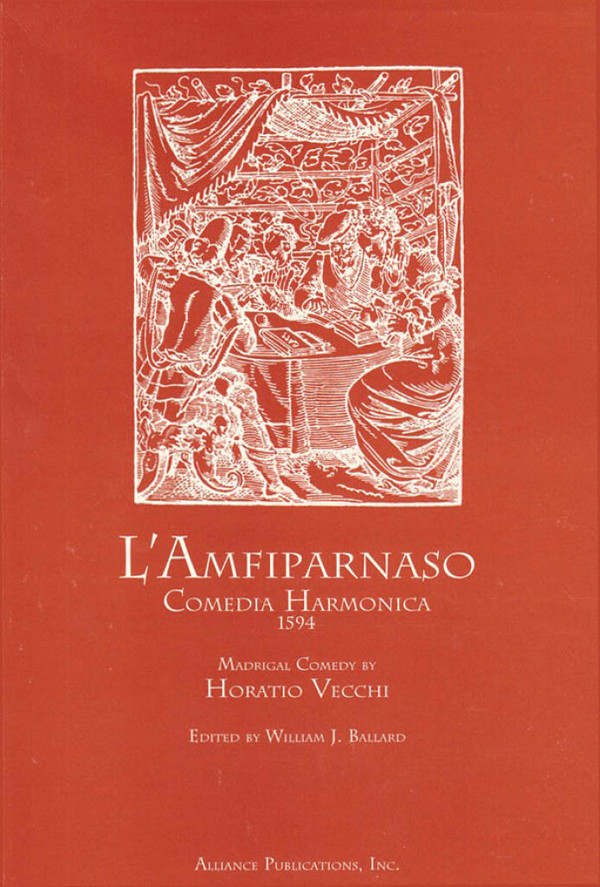 Horatio Vecchi, L'Amfiparnaso  SATB  Buch