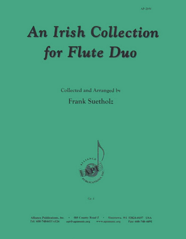 An Irish Collection For Flute Duo  2 Flöten  Buch