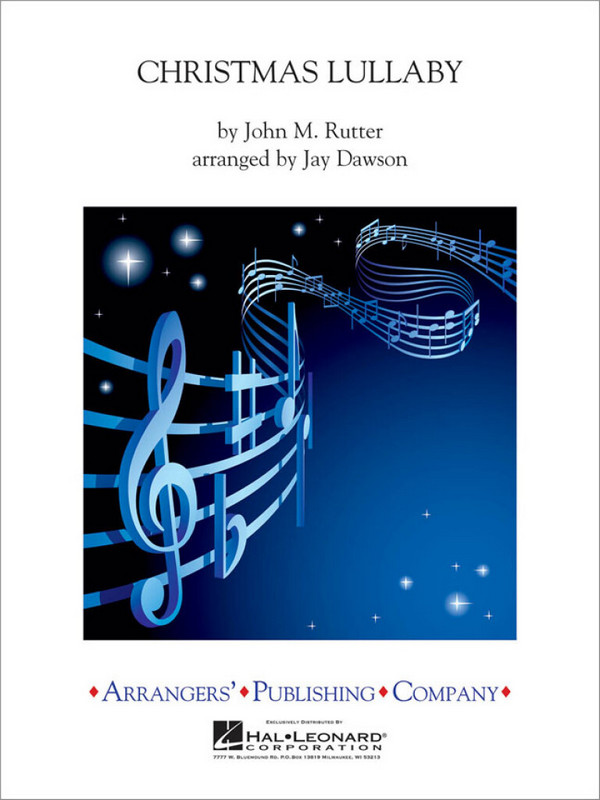 Christmas Lullaby  for concert band  score