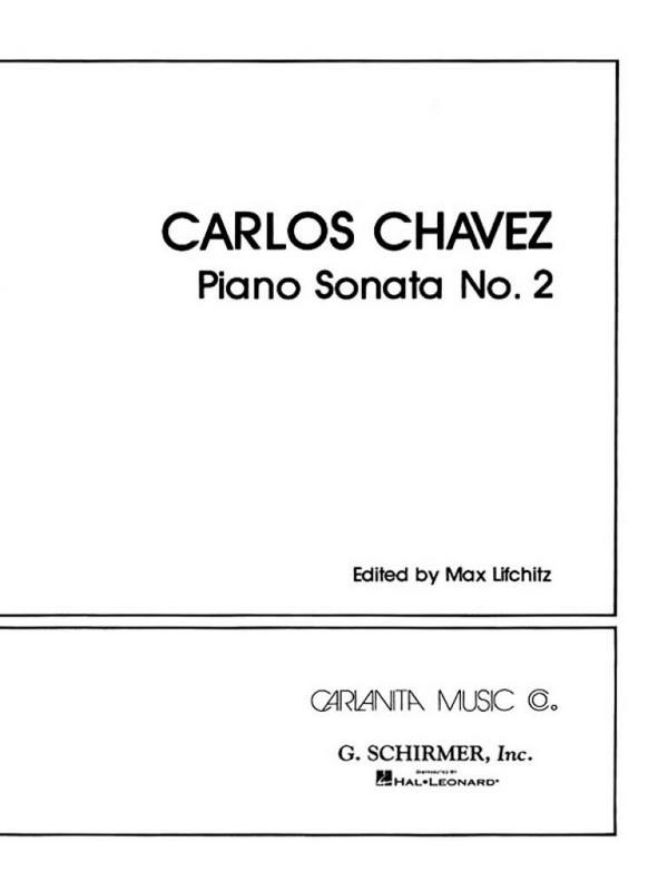 Sonata No. 2  Klavier  Buch