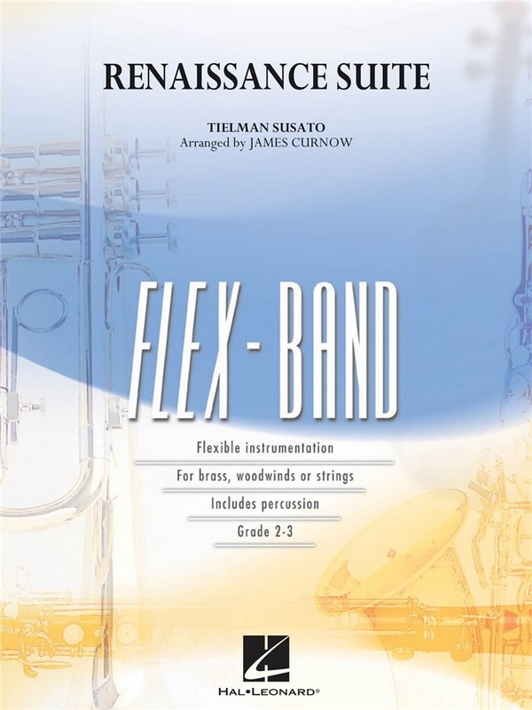  Renaissance Suite  for 5-part flexible band (brass, woodwinds, strings)  score and parts