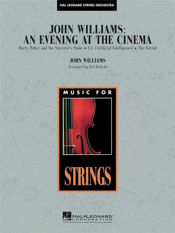 An Evening at the Cinema  for string orchestra  score