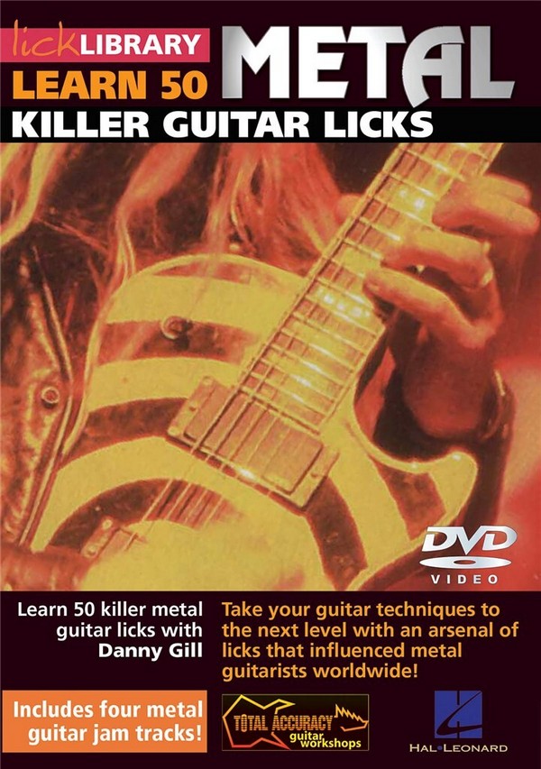 5 Metal Killer Licks  Gitarre  DVD