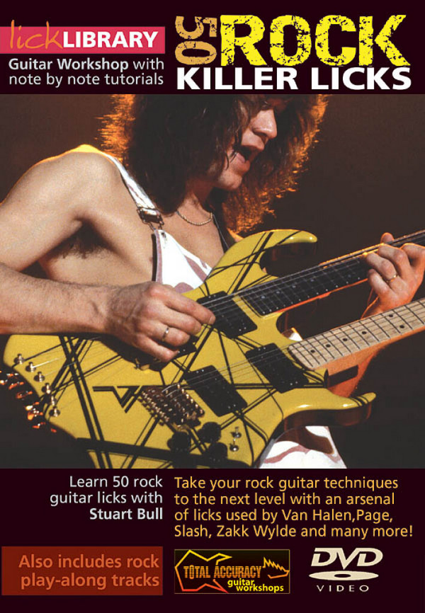 5 Rock Killer Licks  Gitarre  DVD