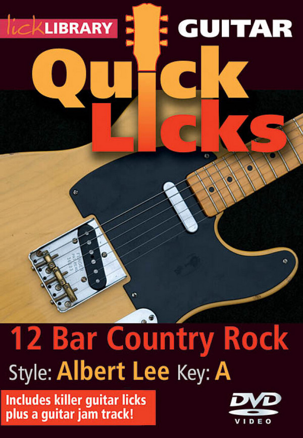 12-Bar Country Rock - Quick Licks  Gitarre  DVD