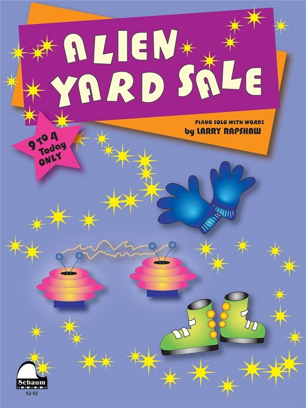 Alien Yard Sale  Klavier  Buch