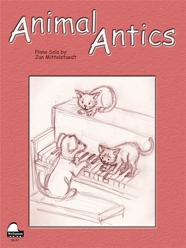 Animal Antics  Klavier  Buch
