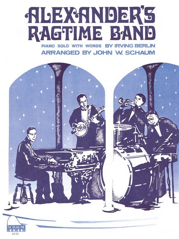 Alexander's Ragtime Band  Klavier  Buch
