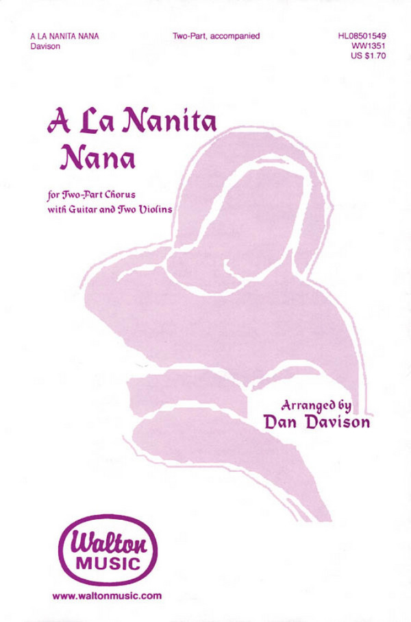 A La Nanita Nana  2-Part Choir  Chorpartitur