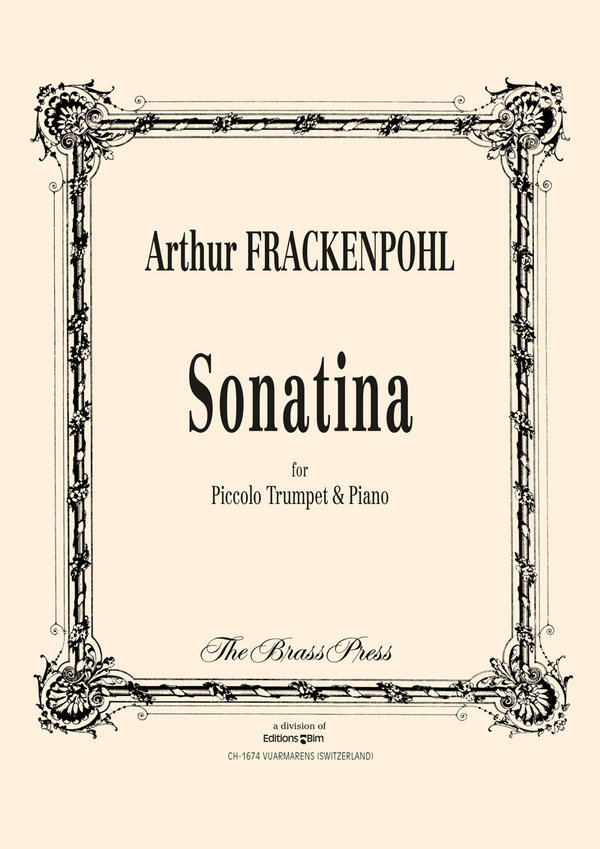 Sonatina  for piccolo trumpet and piano  
