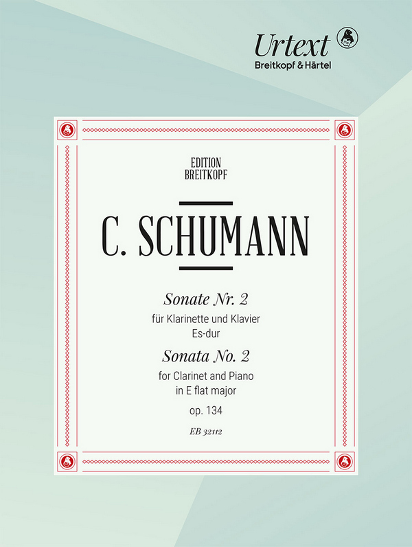 Sonate Es-Dur Nr.2 op.134  für Klarinette und Klavier  