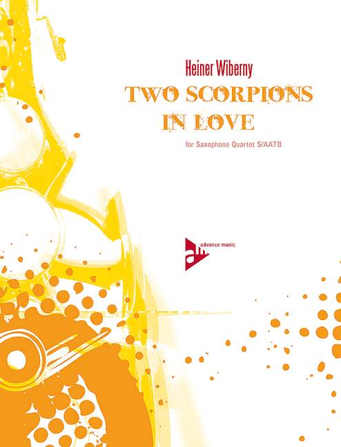 2 Scorpions in Love  für 4 Saxophone (S(A)ATBar)  Partitur und Stimmen