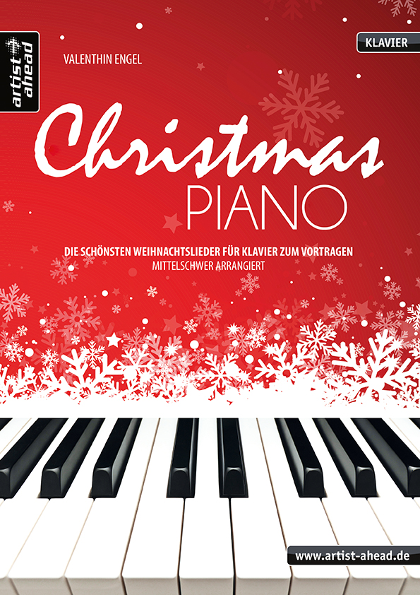 Christmas Piano  für Klavier (mit Texten)  
