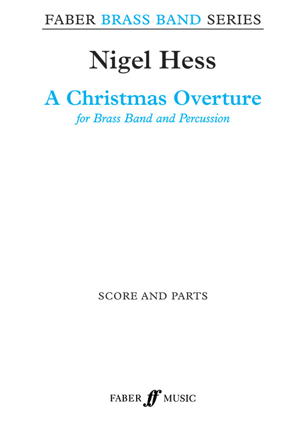 A Christmas Ouverture:  for brass band  score and parts
