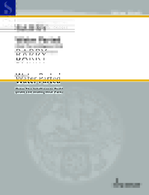 Water Parted (from The Intelligence Park)  for countertenor or alto and piano  