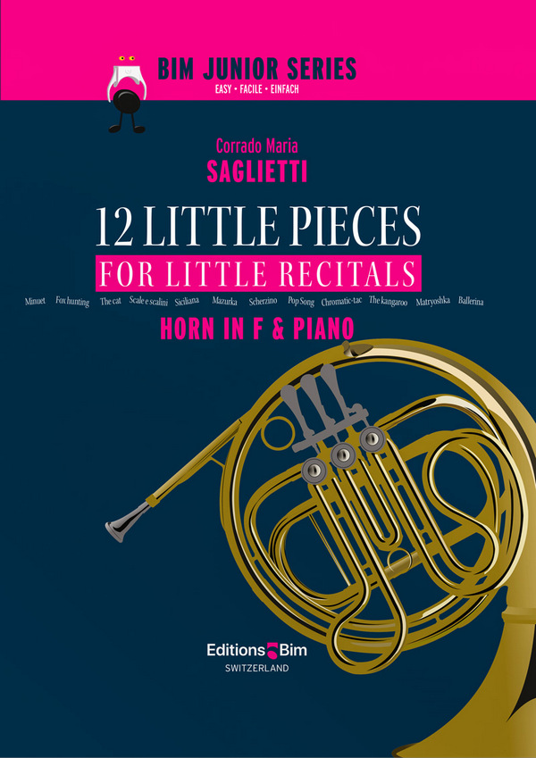 12 Little Pieces  for horn and piano  