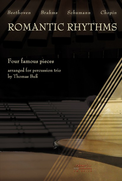 Buss, Thomas , ROMANTIC RHYTHMS  for percussion trio  Partitur und Einzelstimmen
