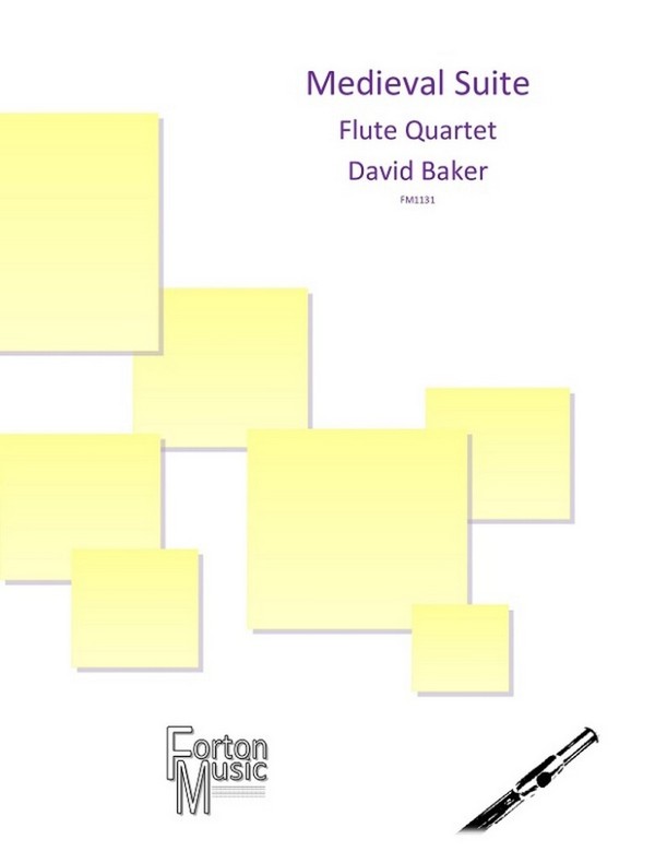 Medieval Suite  2 Flutes, Alto Flute and Bass Flute  Set