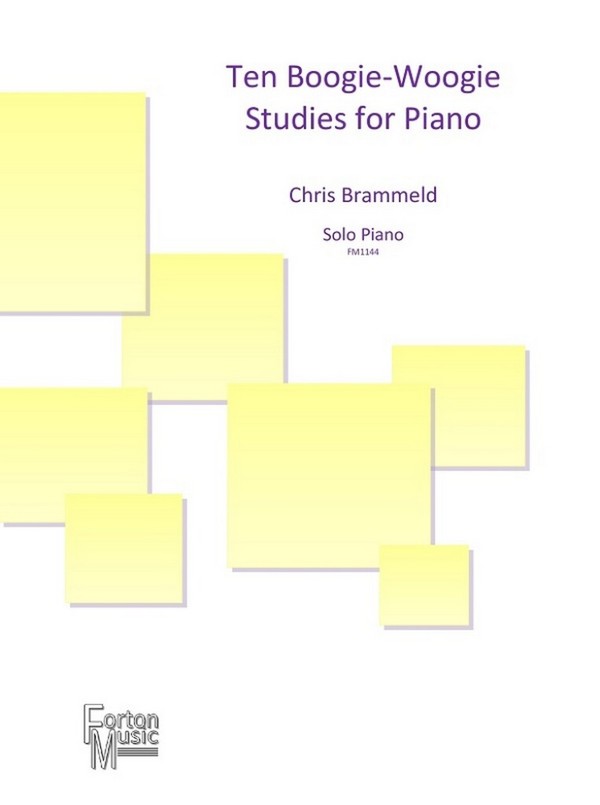 10 Boogie-Woogie Studies  Piano  Book