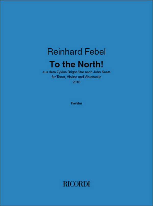 To the North!  Tenor and Strings  Score