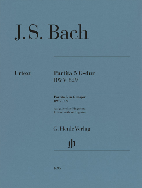Partita G-Dur Nr.5 BWV 829