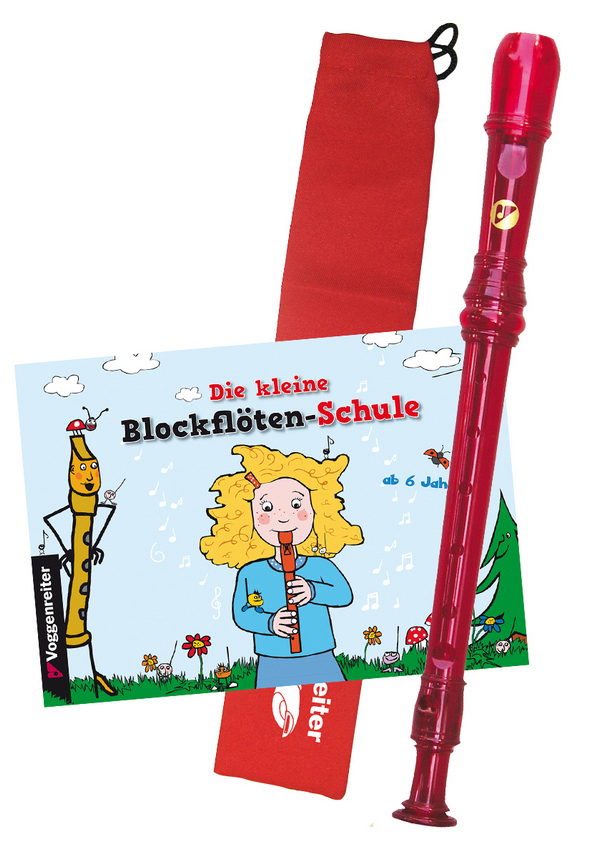 Das bunte Blockflöten-Set, deutsche Griffweise    