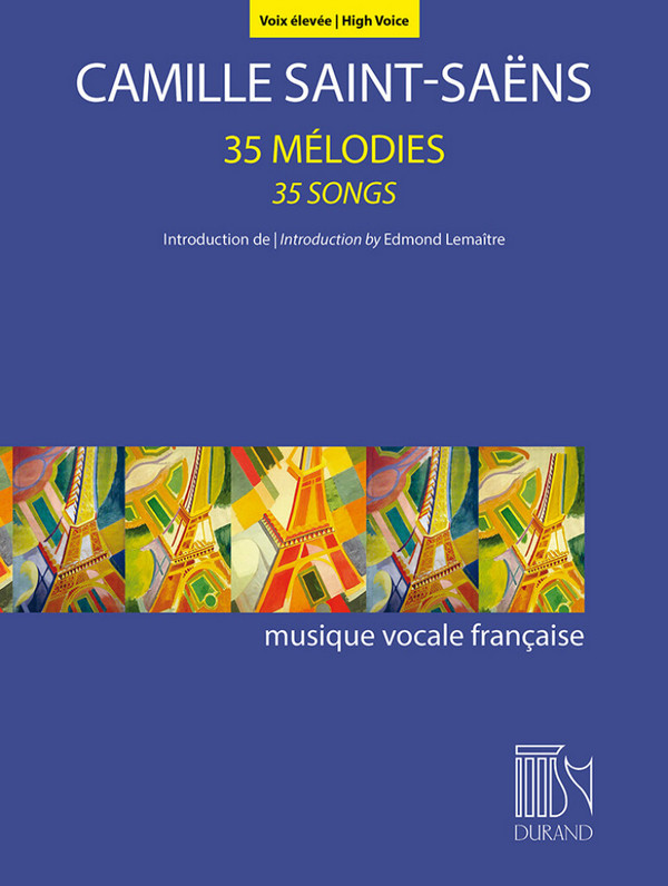 35 Mélodies - 35 Songs (High Voice)  High Voice and Piano  Book