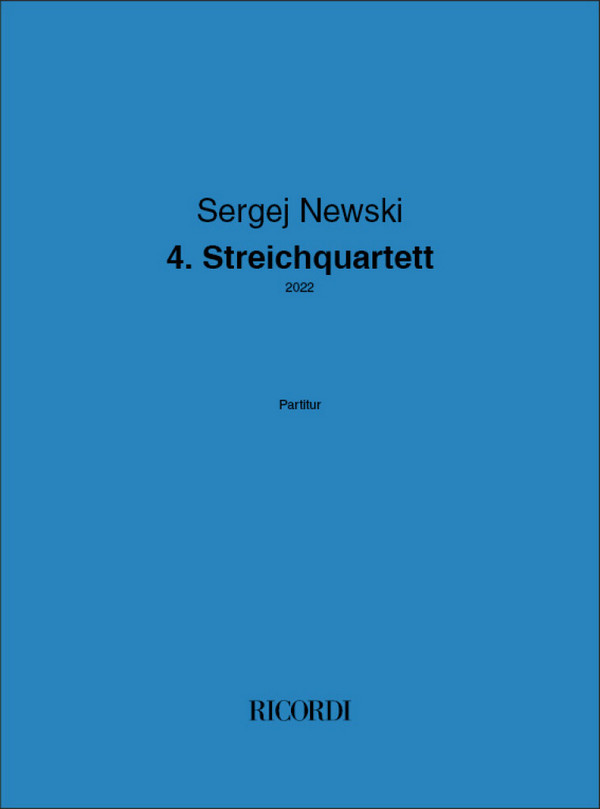 4. Streichquartett  String Quartet  Set