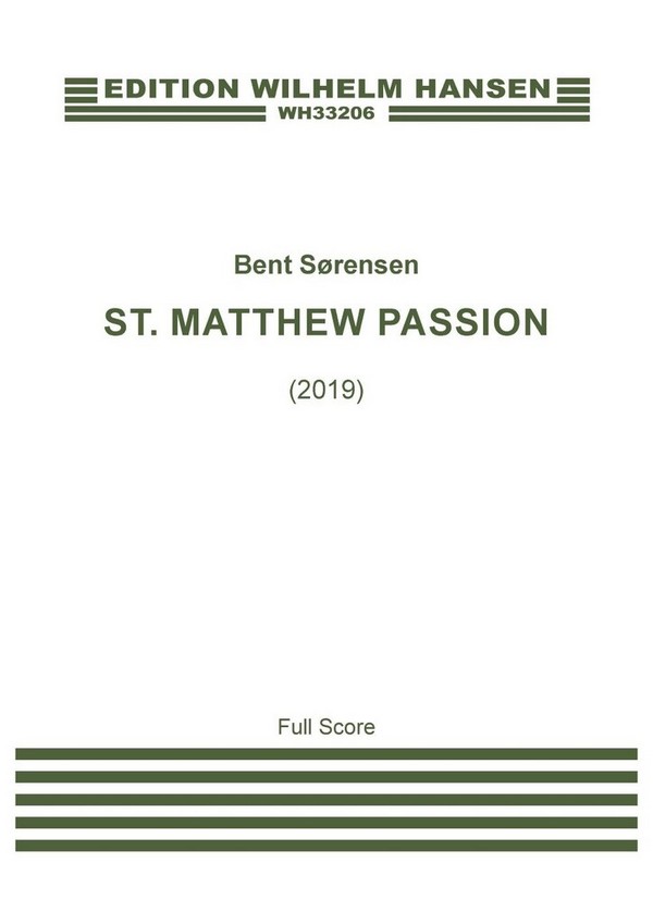 St. Matthew Passion  Orchestra  Score