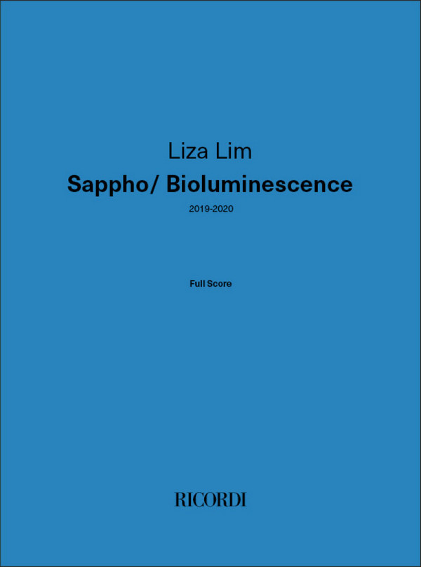 Sappho/Bioluminescence  Chamber Ensemble  Score