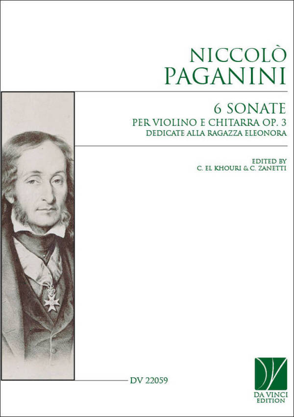 6 Sonate  Violin and Guitar  Book & Part[s]