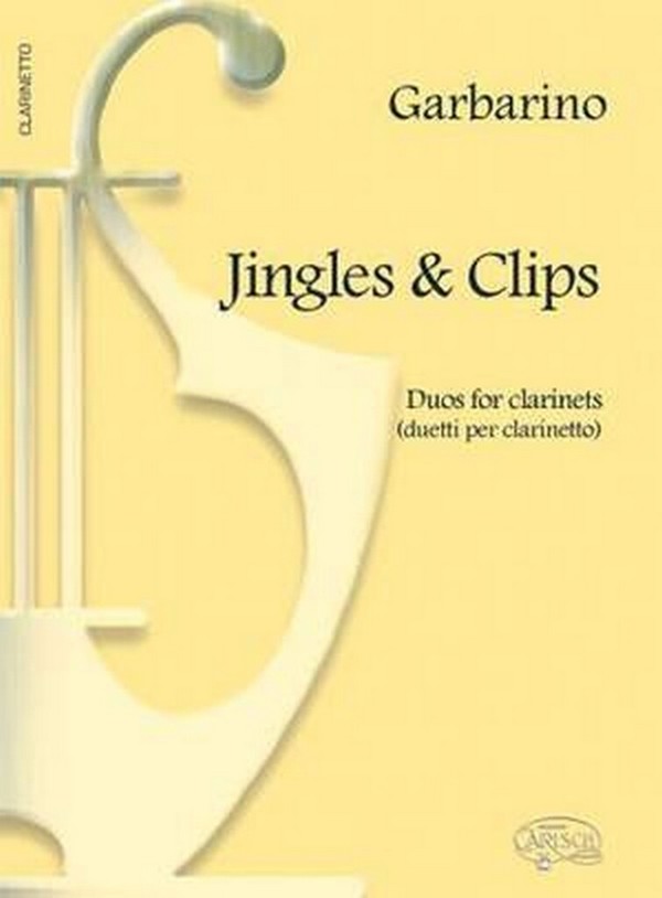 Jingles & Clips  Clarinet Duet  Book